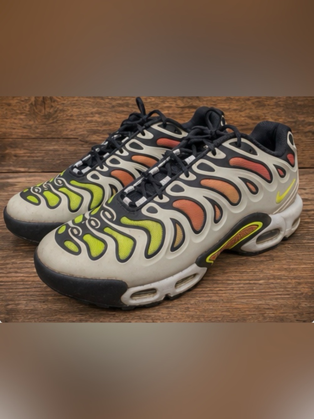 Nike Air Max Plus Drift “Sunset” / Volt Colorway 📏 Men’s Size 11 (EU 45) - Picture 4 of 7